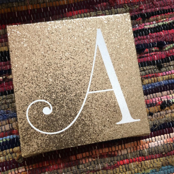 Glitter letter A - Picture 2 of 4